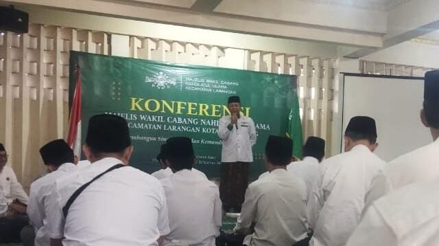 Konferensi MWC NU Kecamatan Larangan Sukses Digelar, Kyai Saiful Arif dan Arwani Terpilih sebagai Pimpinan Baru
